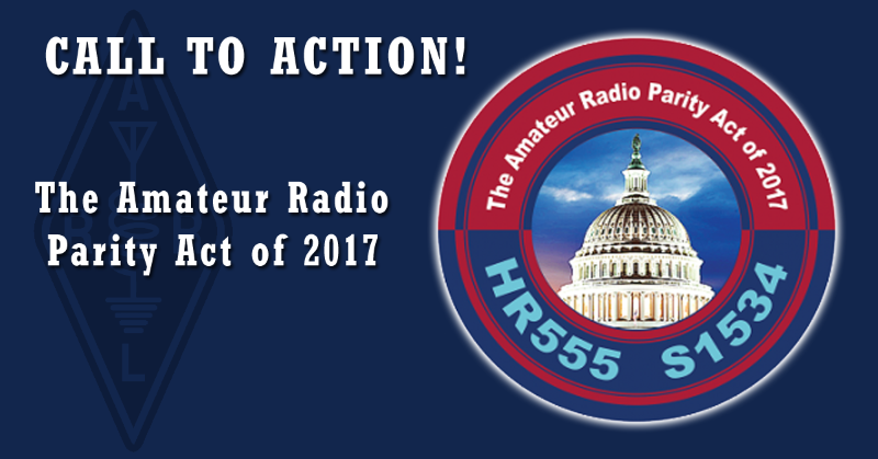 Support the Ham Radio Parity Act of 2017